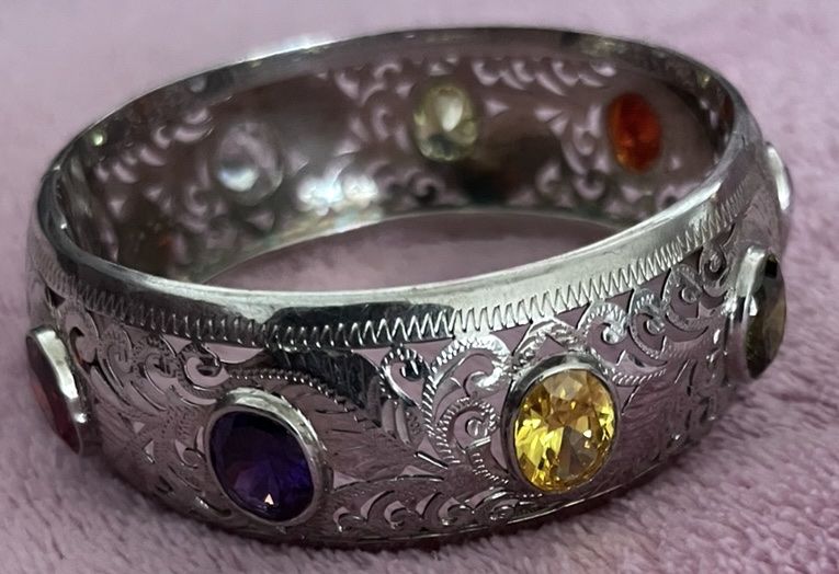 Bracciali & Braccialetti: 💖Wunderschöne breite Armspange💖 – Usato da Röschenz venduto da Kikis-Brocki