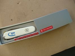 Officier-Messer Victorinox Reklame "ipw" in OVP, neuwertig
