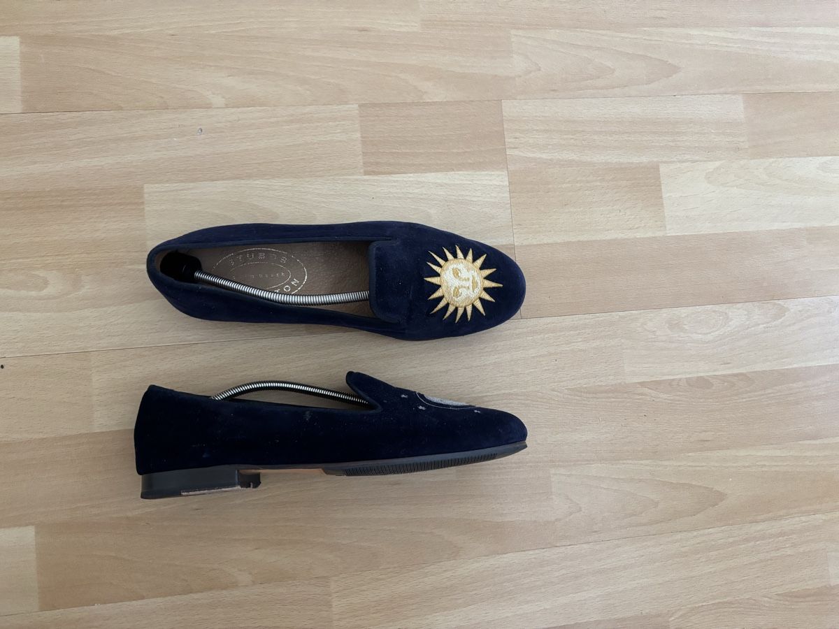 Scarpe da donna: Samt Loafers Sonne und Mond – Nuovo (secondo la descrizione) da Zürich venduto da flocw12 1