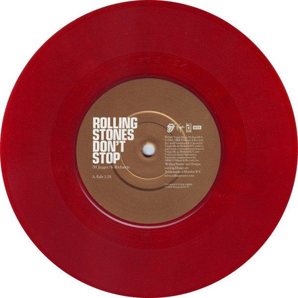 Schallplatten: Rolling Stones, Don't Stop - 7" Single Red Vinyl UK 2002 – Neu (gemäss Beschreibung) aus Oberentfelden von Musicud 2
