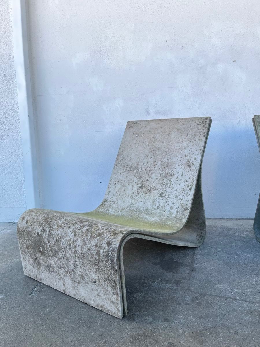 Eternit Poltrone: 2 Eternit Sponeck Sessel, nach 1991 – Usato da Zürich venduto da ERATOMIUM 7