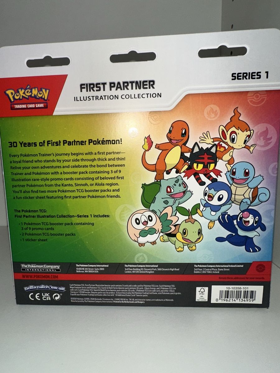Pokémon Cartes à collectionner: First Partner Collection Box – Neuf avec emballage d'origine à Allschwil par delRic1 1