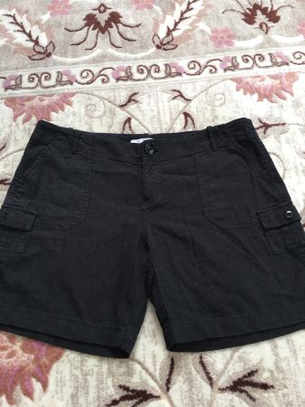 Leinen Shorts kurze Sommer Hose Gr M