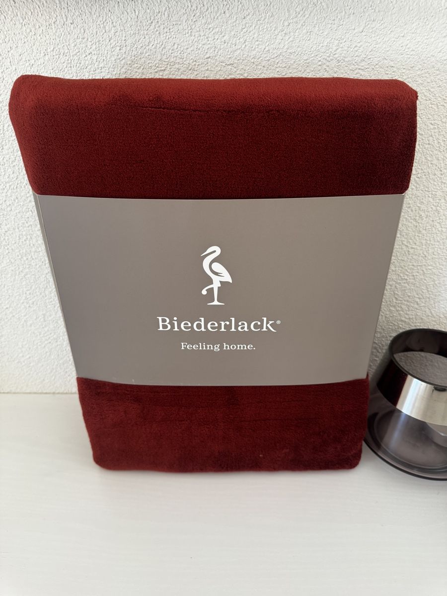 Coperte: Biederlack Decke rostrot NEU – Nuovo e nell'imballaggio originale da Oberglatt ZH venduto da jul_nhy7 2