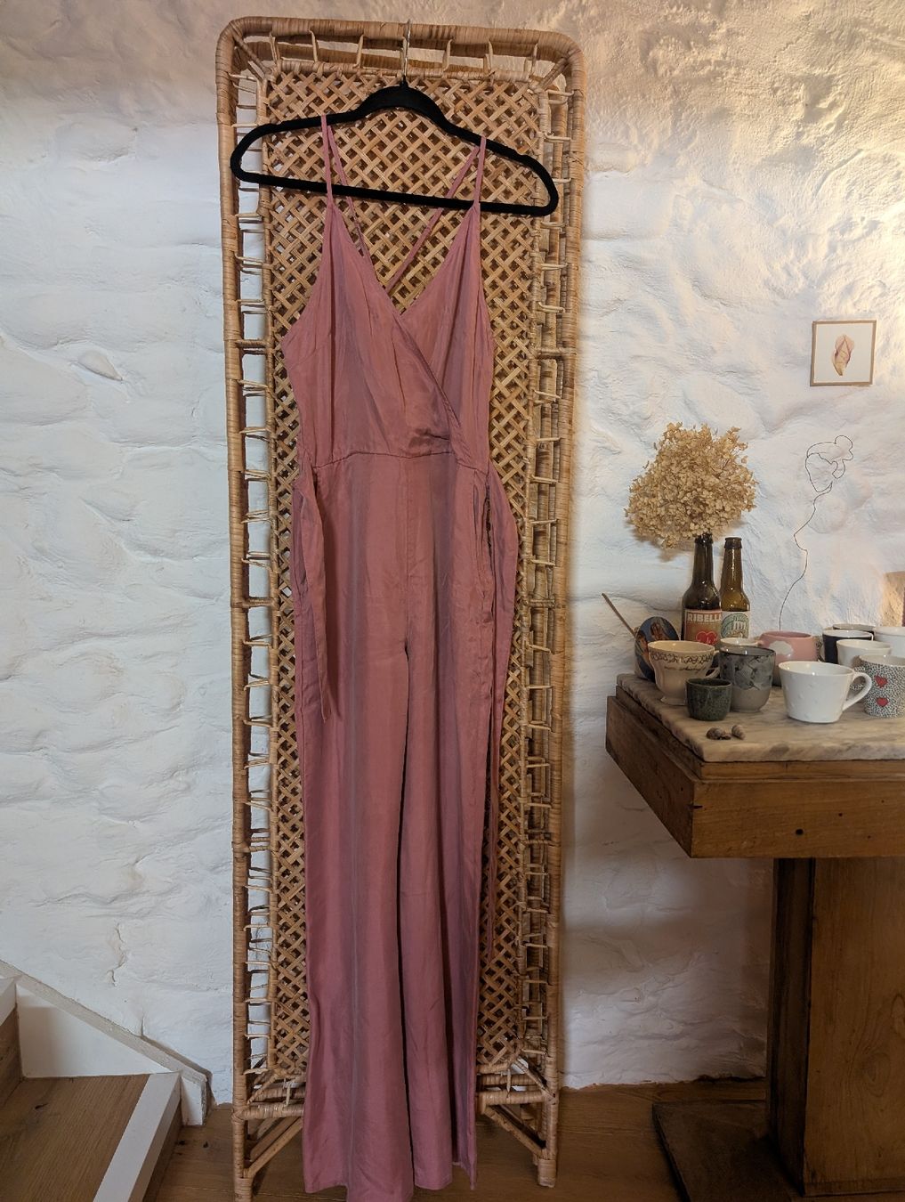 Pantaloni: Combinaison pantalon estivale - rose pâle  – Nuovo e nell'imballaggio originale da Fribourg venduto da MathiiR 3