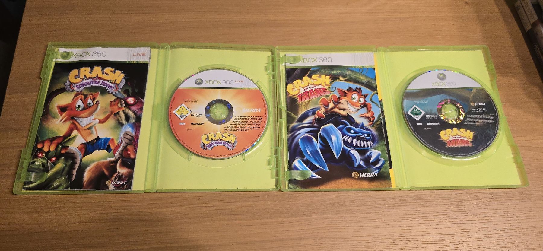 Microsoft Giochi: Crash Xbox 360 en français – Usato da Le Noirmont venduto da desoto55 2