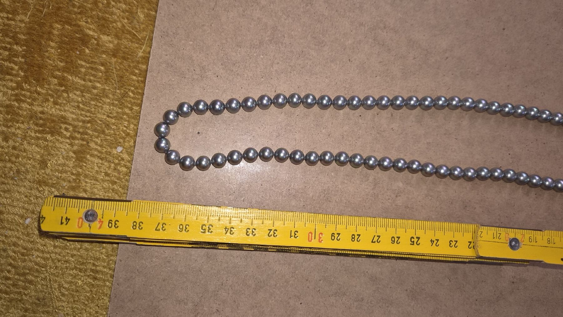 Perle (finte): Majorica Perlenkette 925 Sterling Silver – Usato da Kölliken venduto da MissesBossTop1 4