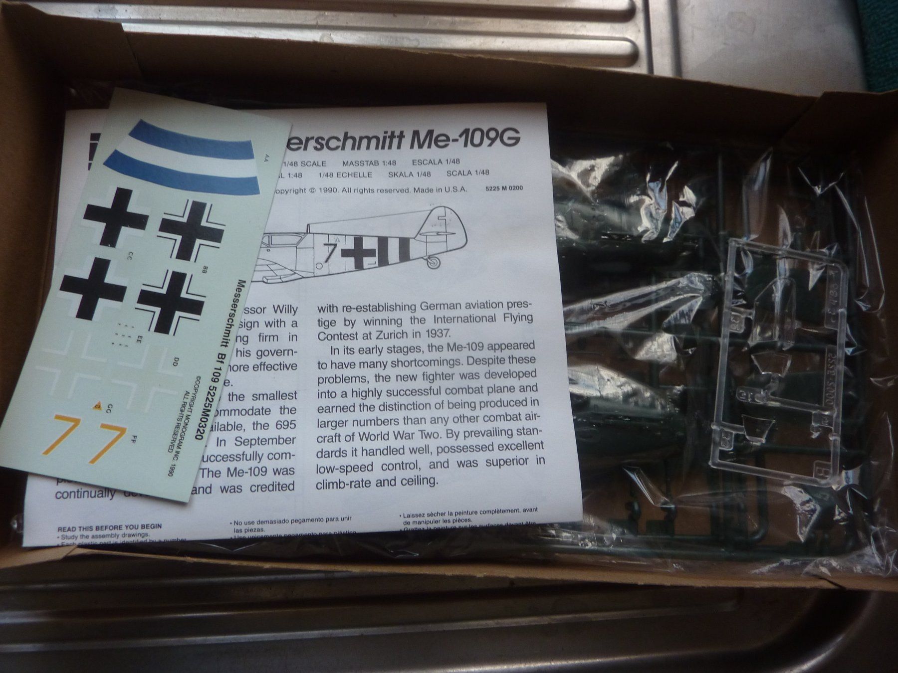 Modellbausätze & Standmodelle: MESSERSCHMITT – Neu und originalverpackt aus Balsthal von bouteliee 1