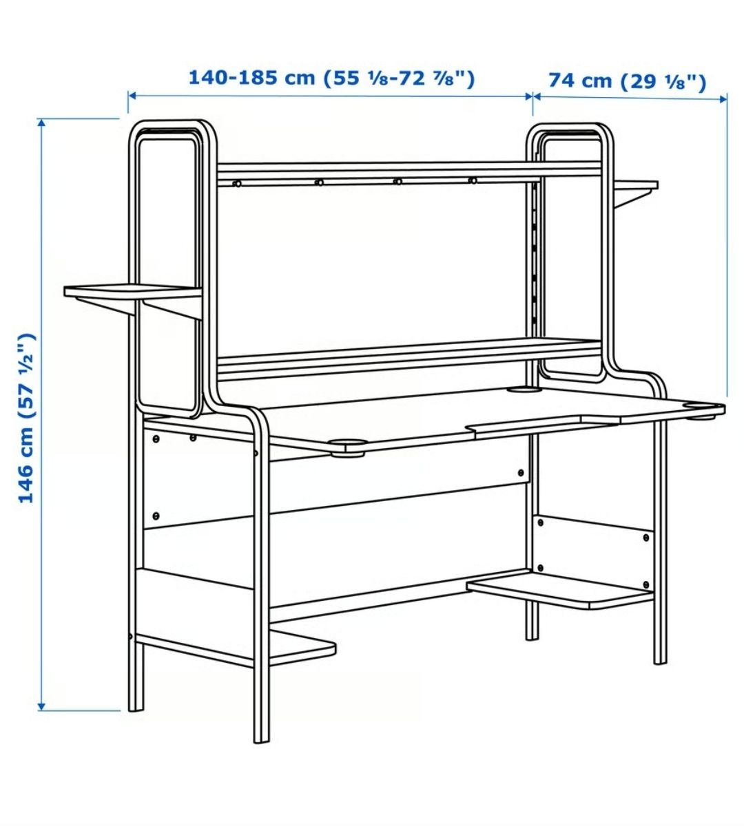 Ikea Scrivanie: IKEA Fredde Schreibtisch – Usato da Nesslau venduto da svenkuehne 4