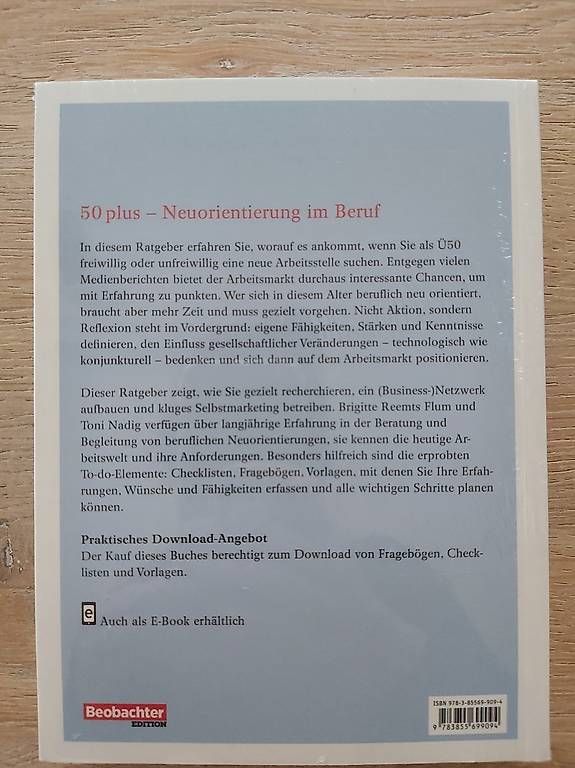 Bücher: NEU 50 plus Neuorientierung im Beruf – Gebraucht aus Zuzwil SG von Speedy88 1