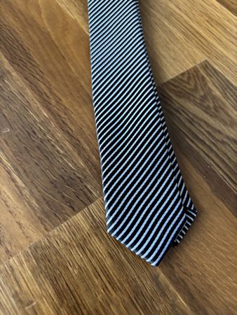 Krawatte Sisley Schwarz/Weiss - NEU!