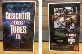 VHS Film Gesichter des Todes 2
