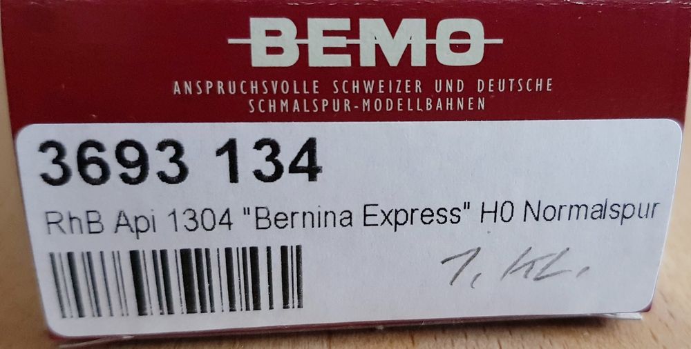 Bemo Rhb Bernina Panorama Express Kl Ho Ac Neu Kaufen Auf Ricardo