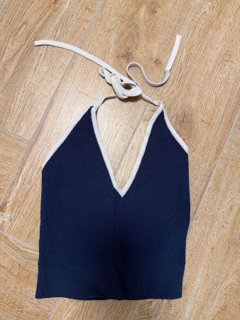 Neckholder Crop Top Bershka