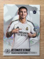 Soccer Franco Mastantuono RC Ultimate Stage Topps Chrome 25