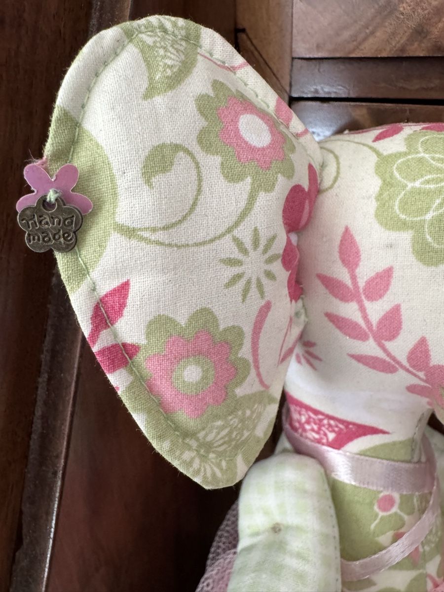 Giocattoli: Stoffelefant Handmade, Geburtsgeschenk, orig. Tildamuster – Nuovo e nell'imballaggio originale da Lotzwil venduto da Tgdromad 7