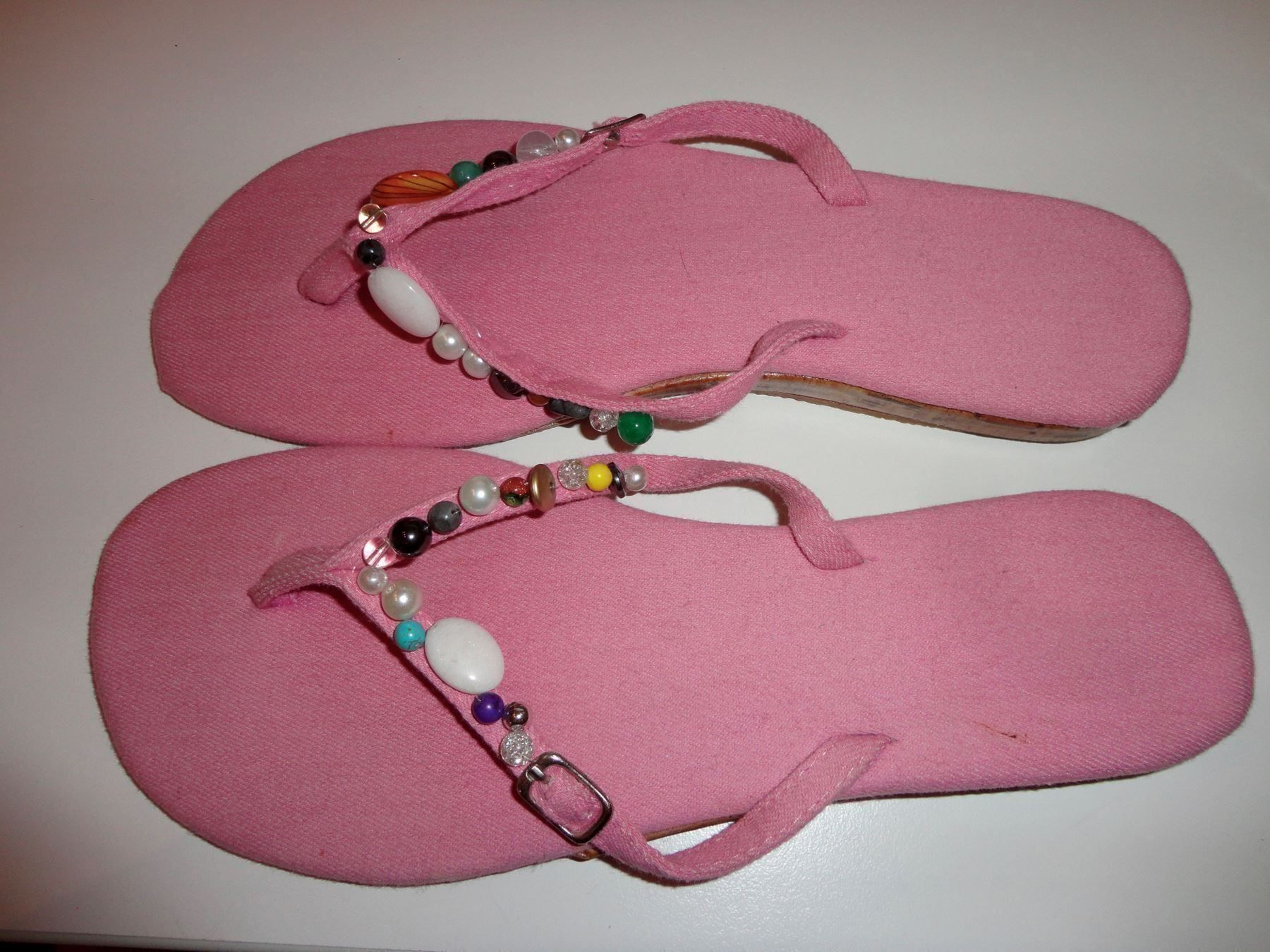 Scarpe da donna: Aktion/ Flip-Flop mit Edel-und Kunststeinen – Nuovo (secondo la descrizione) da Biberist venduto da tl-schmuck