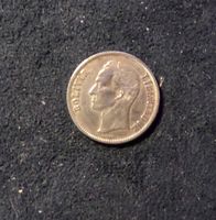 VENEZUELA  1 BOLIVAR 1954 ARGENT