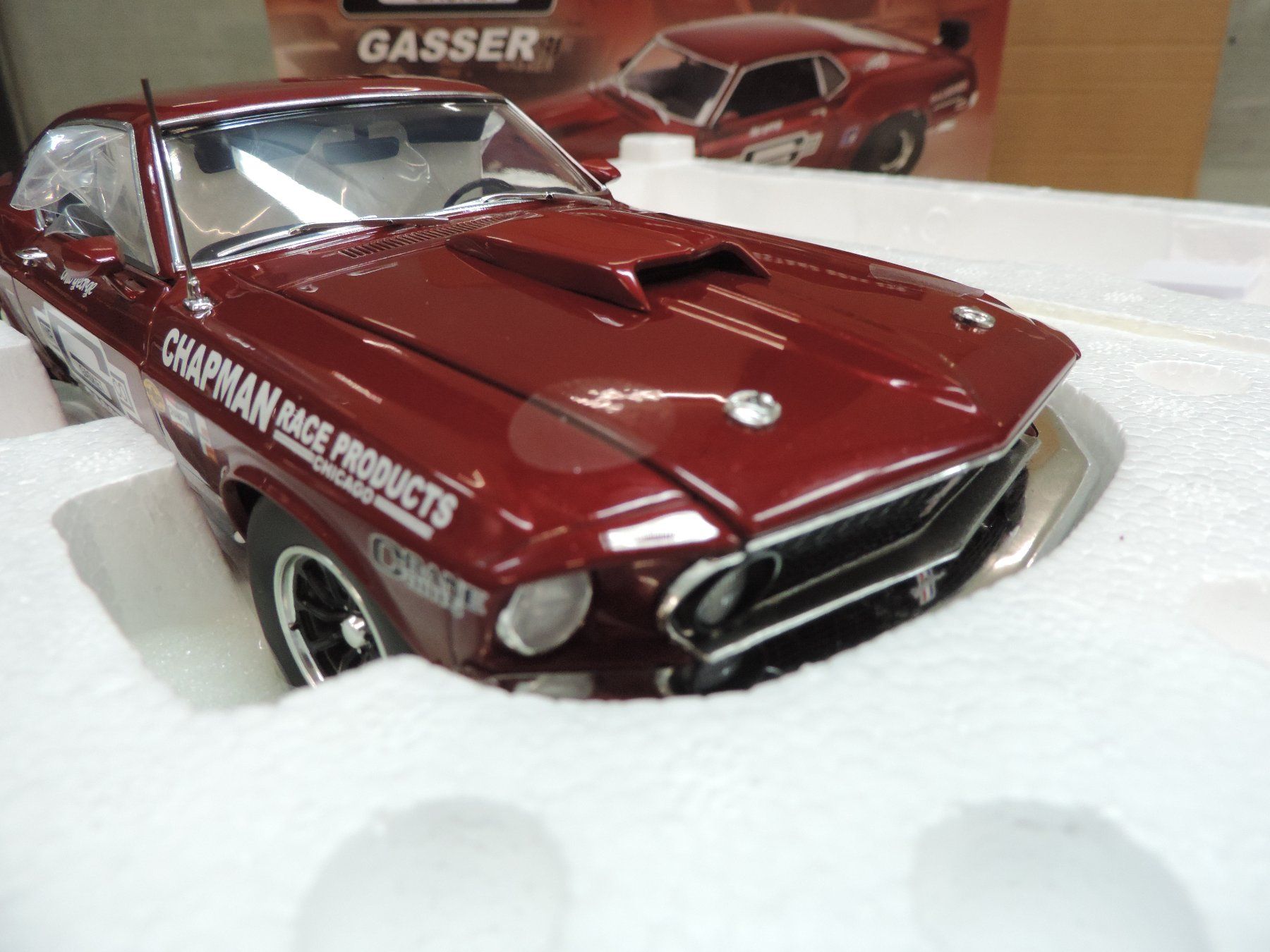 Ford Modellini d'auto: 1969 Ford Mustang ACME 1:18 – Nuovo e nell'imballaggio originale da Epautheyres venduto da LordSkull