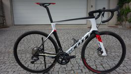 Scott Foil 10 Disc Di2 Carbon Rennvelo Rennrad Gr XL  Defekt