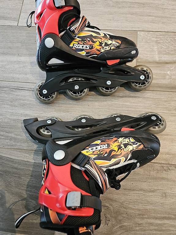 Pattini in linea & Pattini a rotelle: Roller Blade Roces 38-41 – Usato da Muraz (Collombey) venduto da Calidoo 3