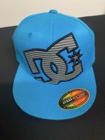 DC Shoes 210 Flexfit Cap – Blau/Türkis (Grösse 6½–6⅞)