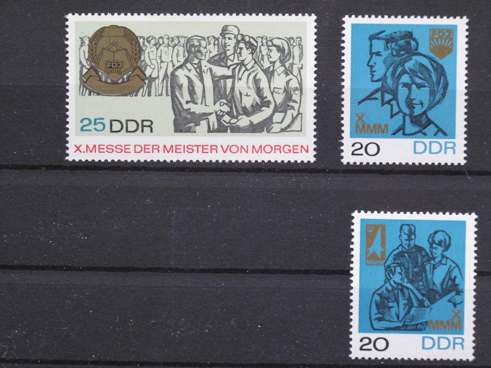 Tutti i francobolli: DDR 1967 Messe der Meister  ** – Usato da Wil SG venduto da fva01