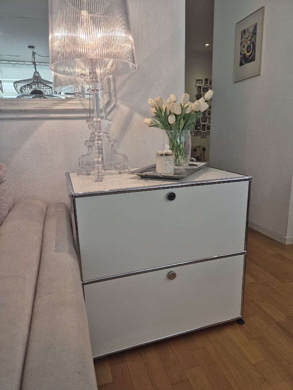USM Cassettiere: USM HALLER HIGHBOARD WEISS XL – Usato da Urtenen-Schönbühl venduto da swan777 2