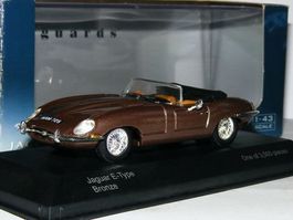 Jaguar E-Type Roadster Phase I 1961-1967 dunkelbraun met.