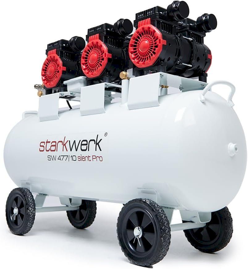 Compressori: Starkwerk SW477/10 Pro Flüsterkompressor – Nuovo e nell'imballaggio originale da Bottighofen venduto da zaap 1