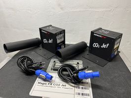 2x Magic FX CO2-Jet und 2x Hochdruckschlauch 15m inkl. Case