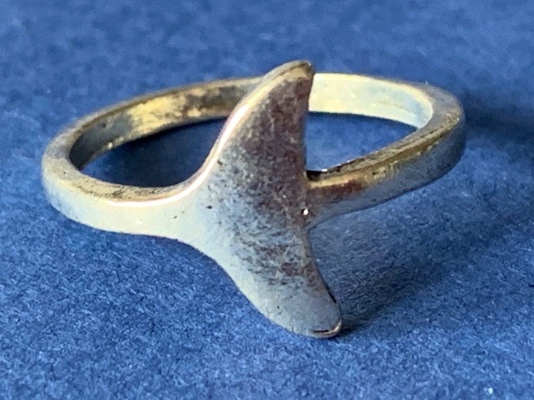 Anelli: Fingerring Walfischflosse (48) – Nuovo (secondo la descrizione) da Dittingen venduto da Bijoubelle 1