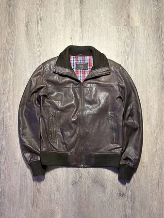 Veste cuir vintage 