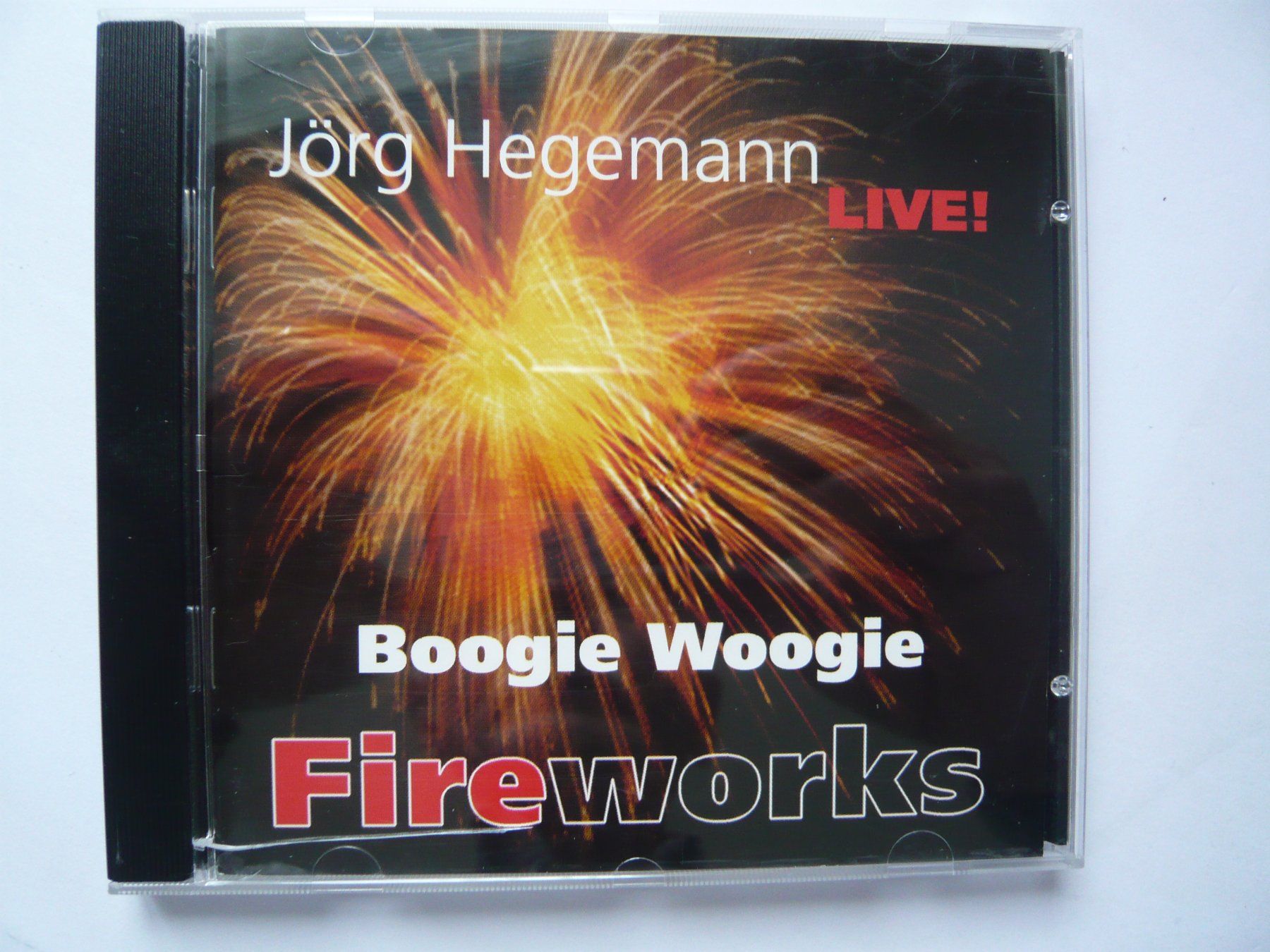 CD: JÖRG HEGEMANN Boogie Woogie Fireworks LIVE – Usato da Winterthur venduto da Cajun