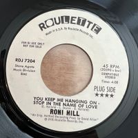 Roni Hill - You Keep me Hanging On / US-Promo 1976