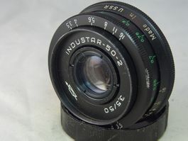 SommerAktion! KMZ Industar 50-2 50mm f3.5 M42 Zeiss Tessar