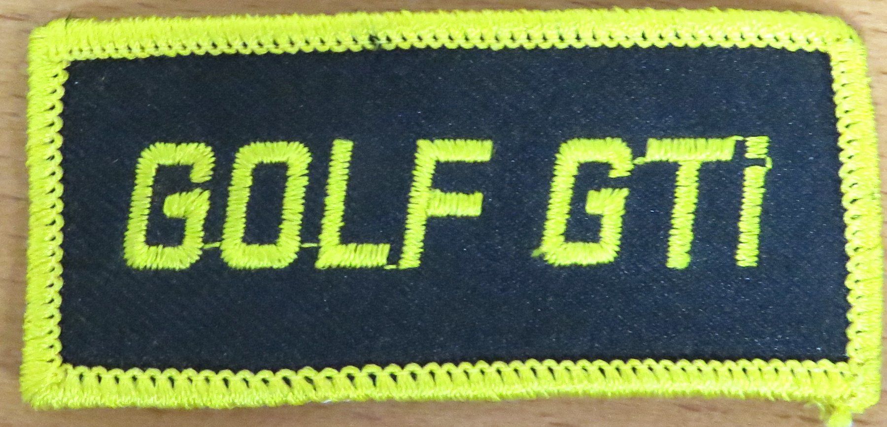 Patches: Aufnäher VW Golf GTI – Neu (gemäss Beschreibung) aus Ettingen von campione_1