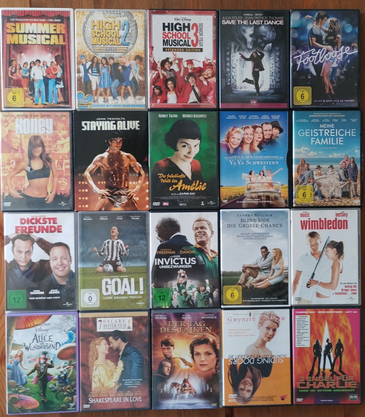 Tutti i DVDs: DVDs, 20 Feelgood-Movies – Usato da Merenschwand venduto da Stoccoli