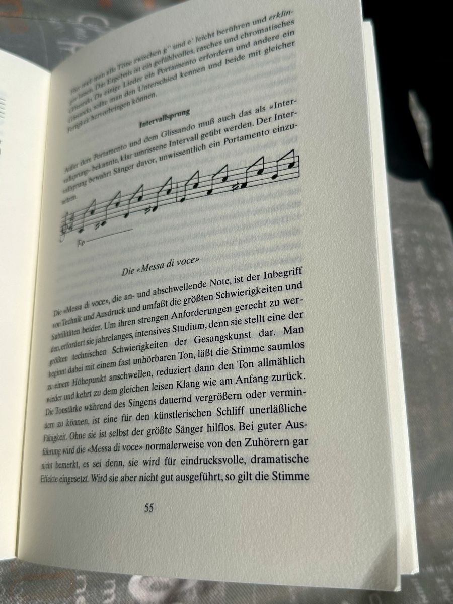 Libri: Gesang und der aetherische Ton - Gracia Ricardos Methode – Usato da Basel venduto da Cora3 7