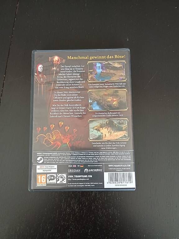 Giochi: Tyranny PC Spiel – Usato da Mattstetten venduto da dschroth1992 2