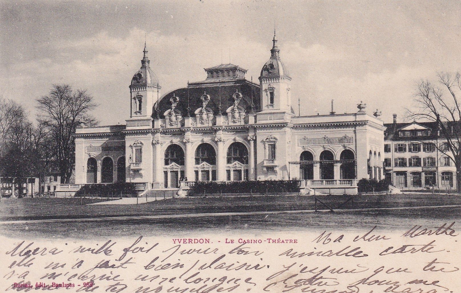 Cartes postales: yverdon – D'occasion à Ste-Croix par Atir44