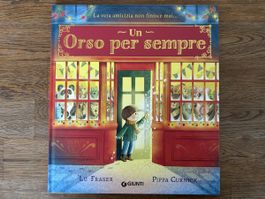Kinderbuch "Un Orso per sempre" von Lu Fraser, neu!