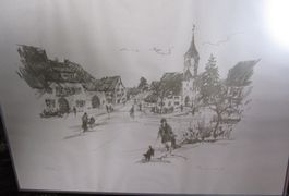 Lithographie Brunner Max