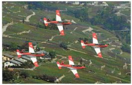AK Schweizer Luftwaffe, PC-7-Team, Formation Mini-Diamant