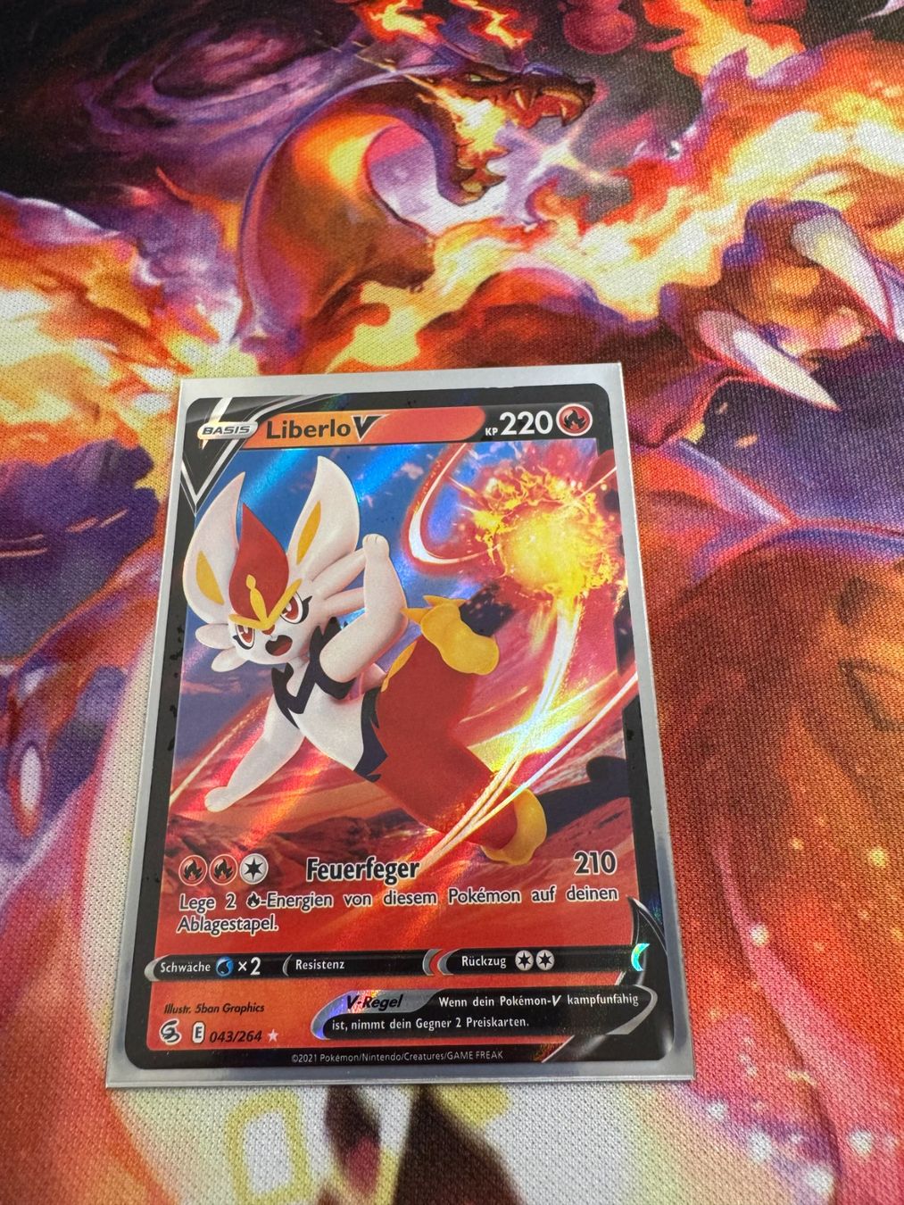 Pokémon Sammelbilder & Trading cards: Liberlo V (FST 043) / Fusionsangriff – Neu (gemäss Beschreibung) aus Bülach von CherryBlu