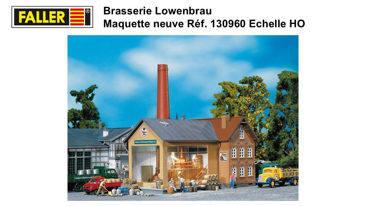 Faller Modellini di ferrovie: FALLER HO Brasserie Ref. 130960 – Nuovo (secondo la descrizione) da St-Légier-Chiésaz venduto da EvaVDRiviera