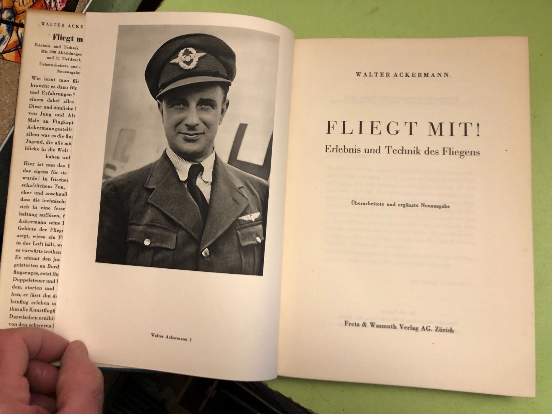 Libri: Walter Ackermann: Fliegt mit! – Usato da Zürich venduto da allp 3
