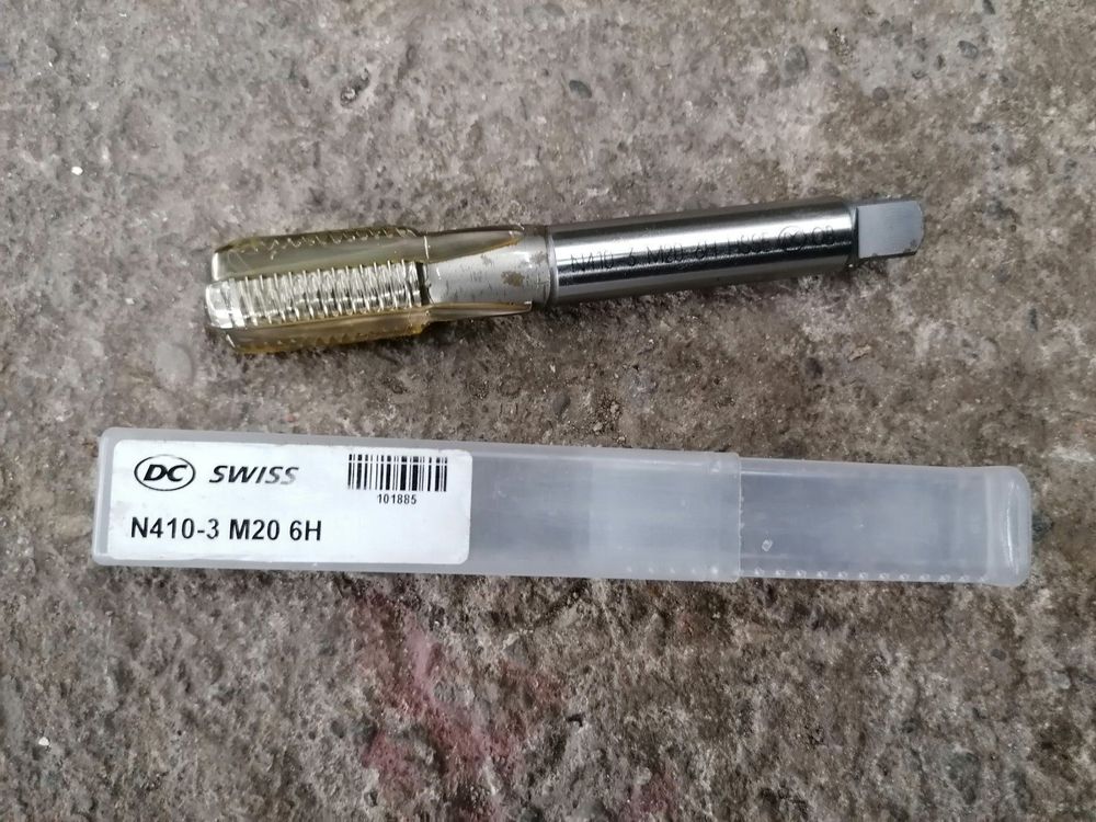 Produktbild von Emuge M20 Gewindebohrer GL140 Z3 HSSE – Frisch Geschärft Für Edelstahl (S16)