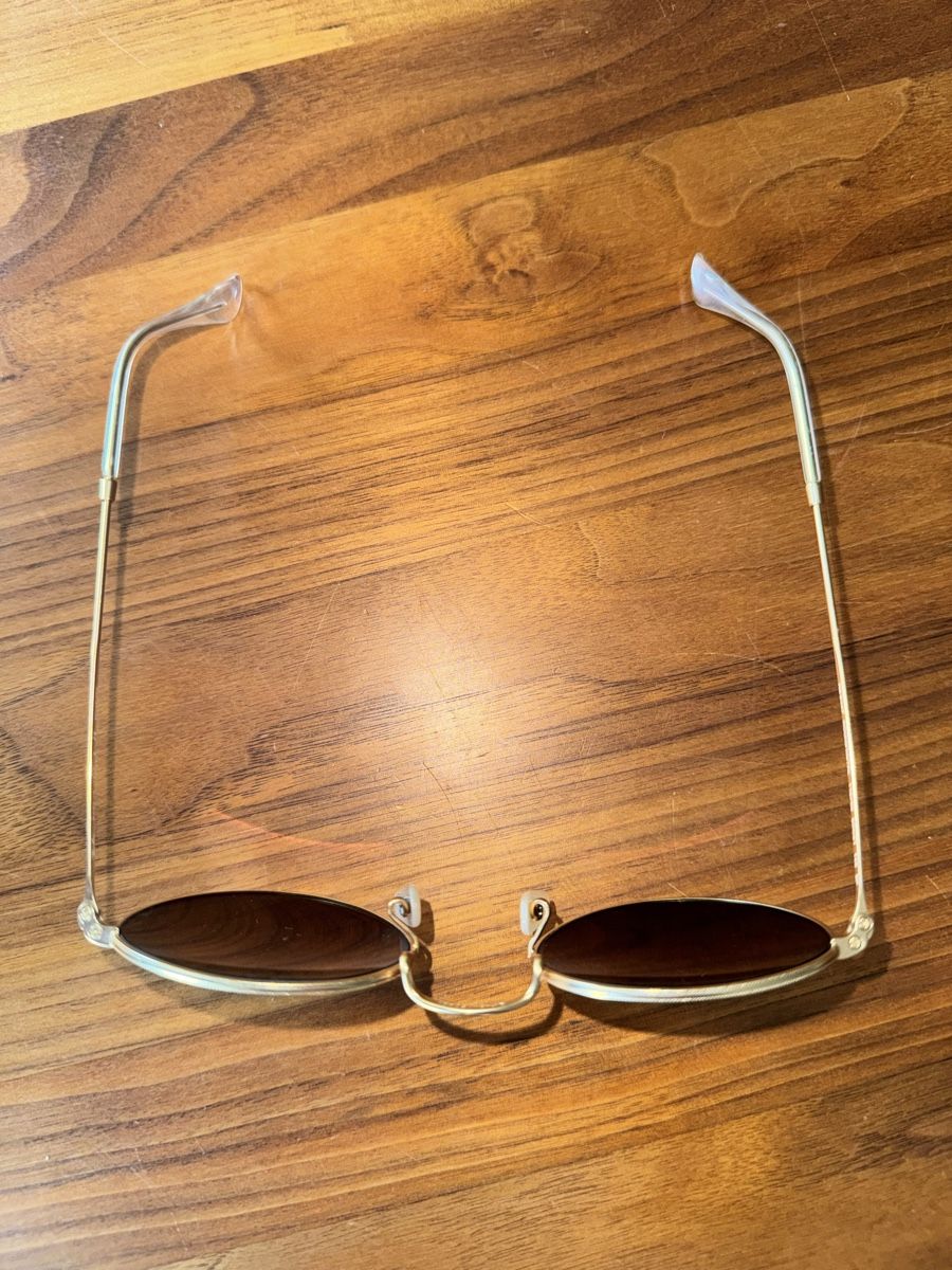 Ray-Ban Brillen & Gläser: Ray-Ban Sonnenbrille Oval Gold – Gebraucht aus Pfäffikon ZH von otlo 2