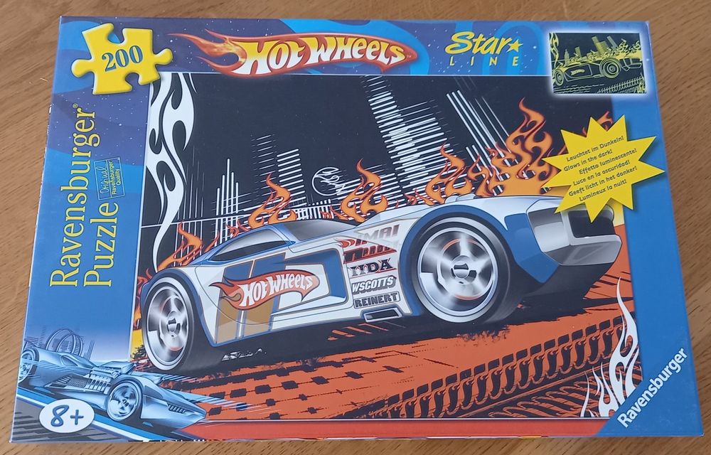 RAVENSBURGER *HOT WHEELS PUZZLE* 200 T./VOLLSTÄNDIG Kaufen auf Ricardo